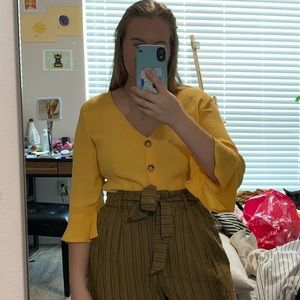 Yellow Blouse